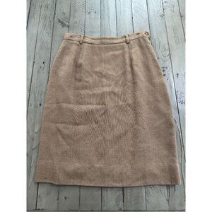 Ralph Lauren Blue Label Tan Pencil Skirt